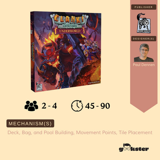 Clank!: Catacombs – Underworld Expansion