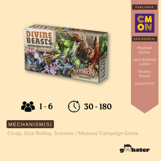 Zombicide White Death: Divine Beasts Expansion