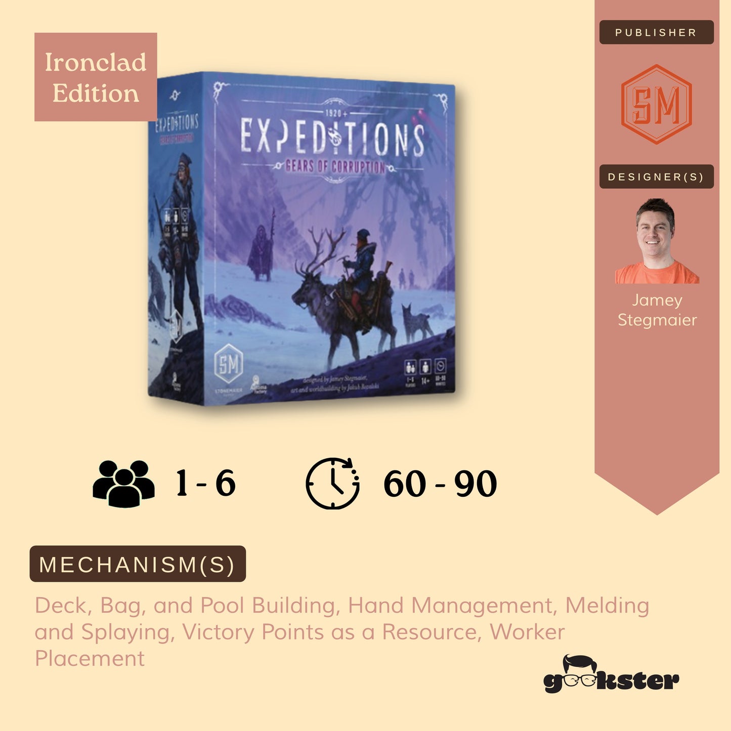 Expeditions: Gears of Corruption Expansion (Ironcald Edition)