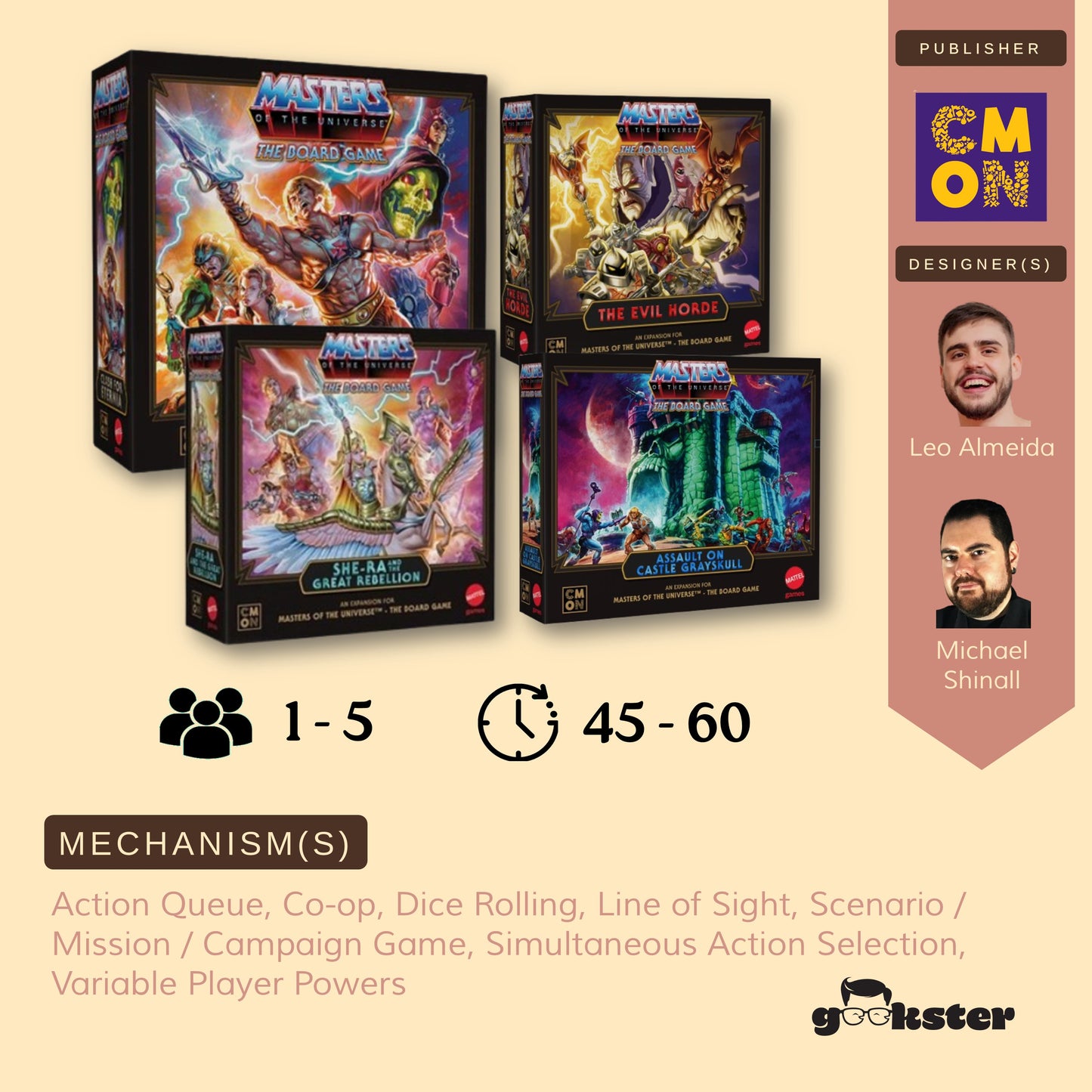 Masters of the Universe– Clash for Eternia Bundle