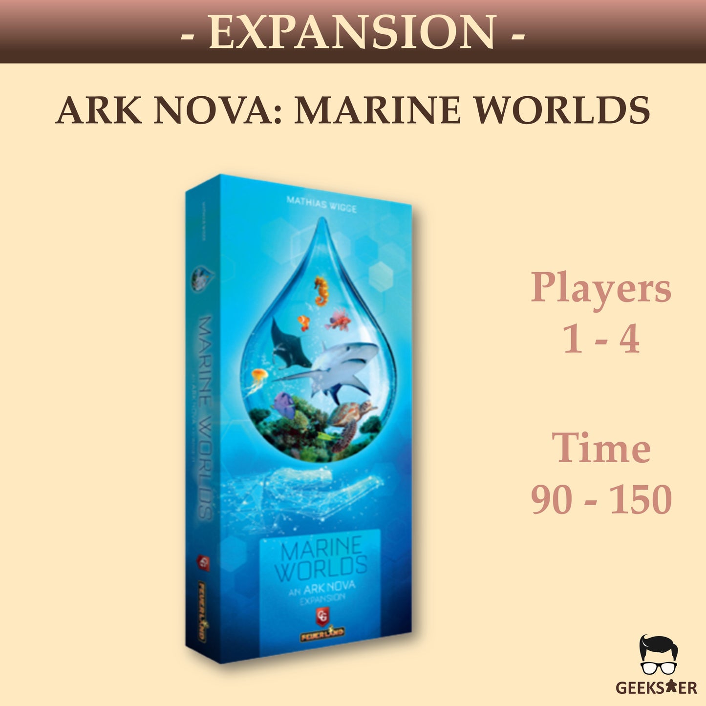 [Gen Con 2023] Ark Nova: Marine Worlds Expansion (Pre-order)