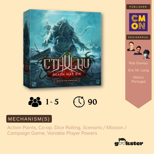 Cthulhu: Death May Die – Fear of the Unknown