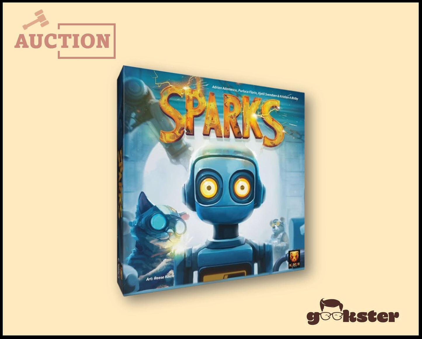 Sparks w. 3D insert (Pre-loved)