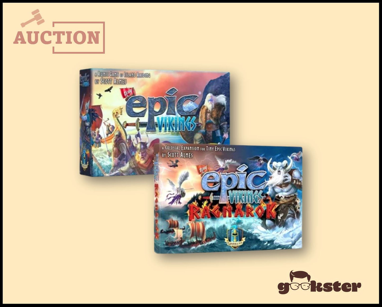 [Kickstarter] Tiny Epic Vikings Deluxe w. Ragnarok Expansion (BNIS)