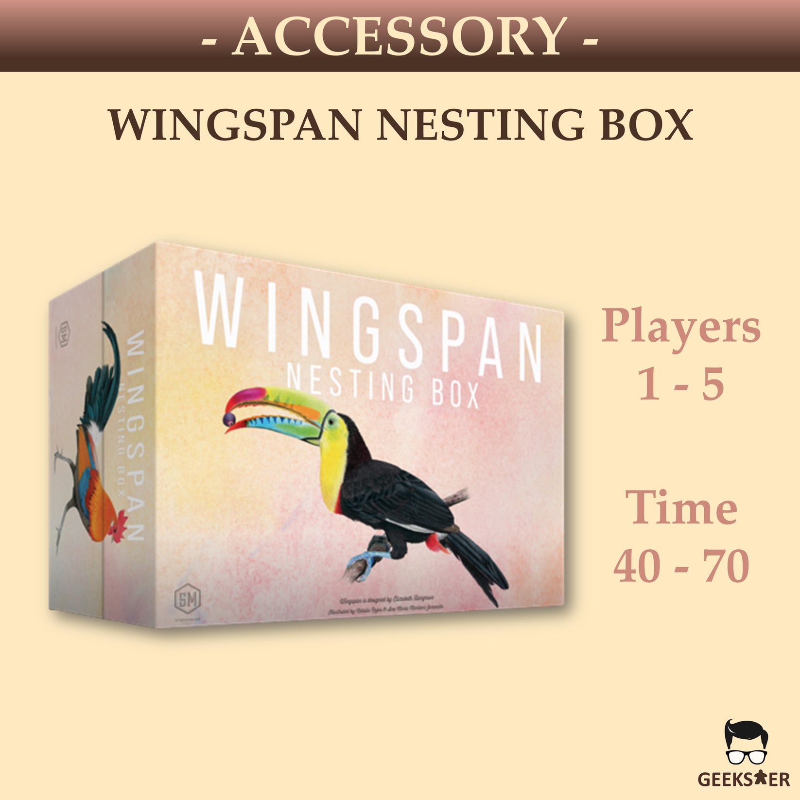 Wingspan Nesting Box Geekster