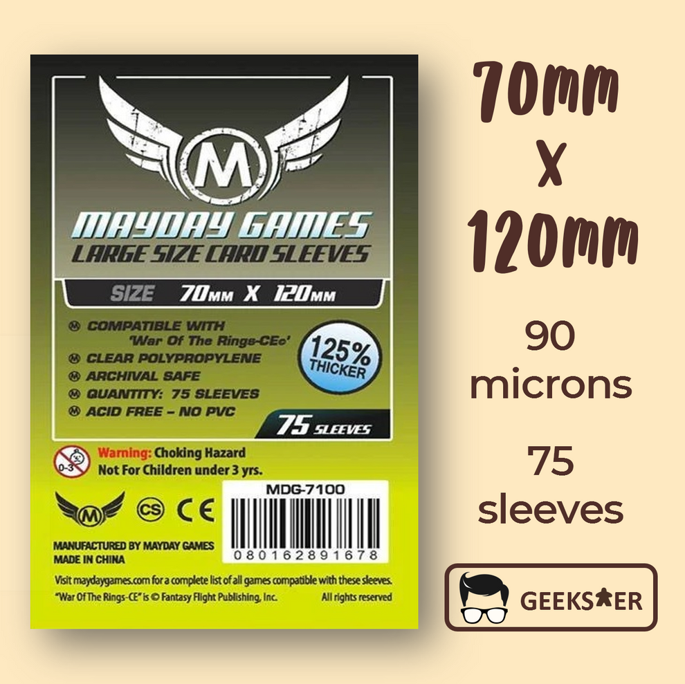 [70 x 120mm] 7100 Mayday Premium WOTRCE Geekster