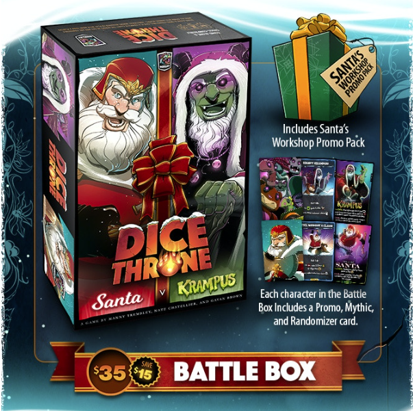 Dice Throne: Santa v. Krampus (Battle Box Pledge)