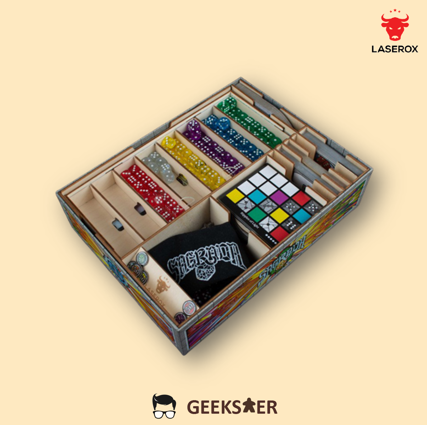 Sagrada Storage [Sagrada | 5 & 6 Player Expansion | The Great Facades - Passion | The Great Facades - Life | Promos]
