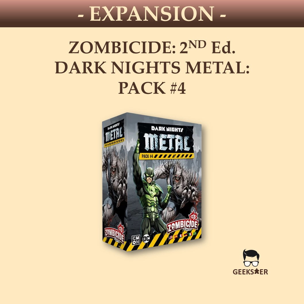 Zombicide: 2nd Edition – Dark Nights Metal Packs