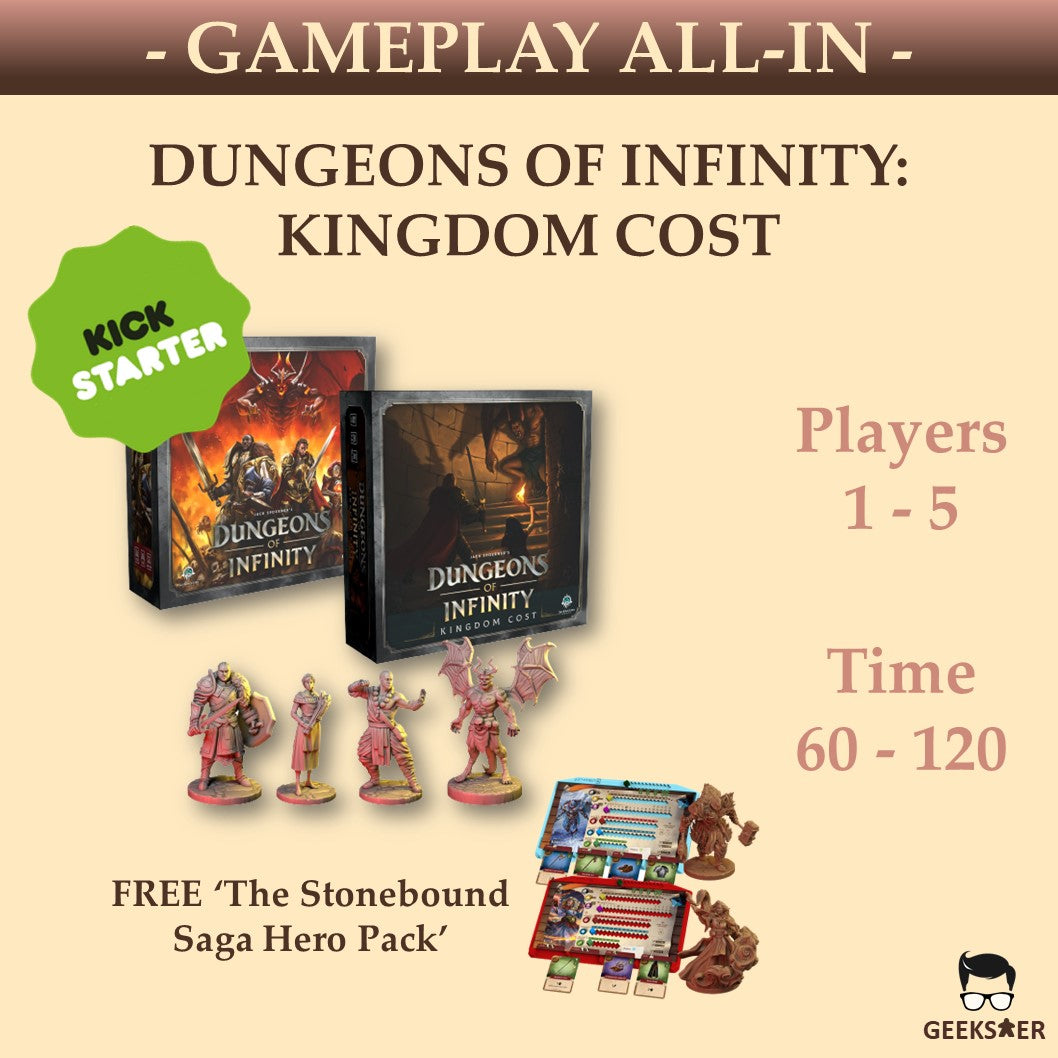 Dungeons of Infinity: Kingdom Cost (Pre-order)