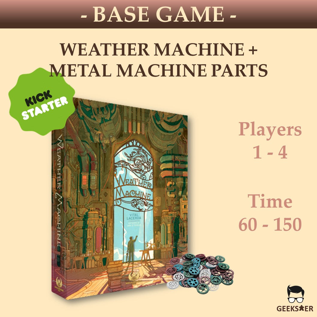 Weather Machine with Solo Mode and Metal Machine Parts – Geekster