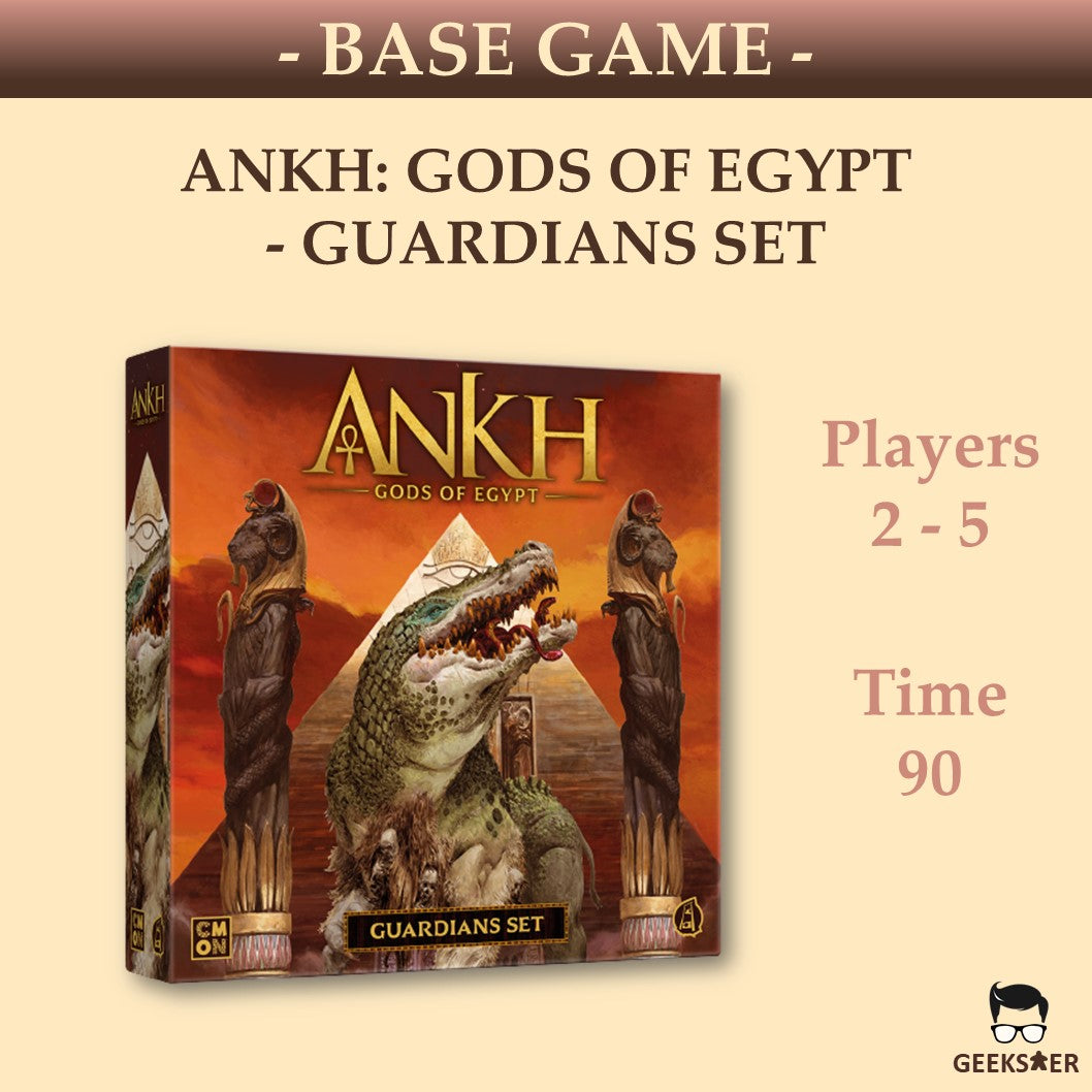Ankh: Gods of Egypt Board Game – Guardians Set Expansion