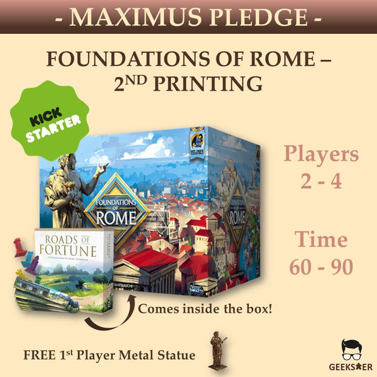 Foundations of Rome: Road of Fortune and Second Printing (Pre-order)