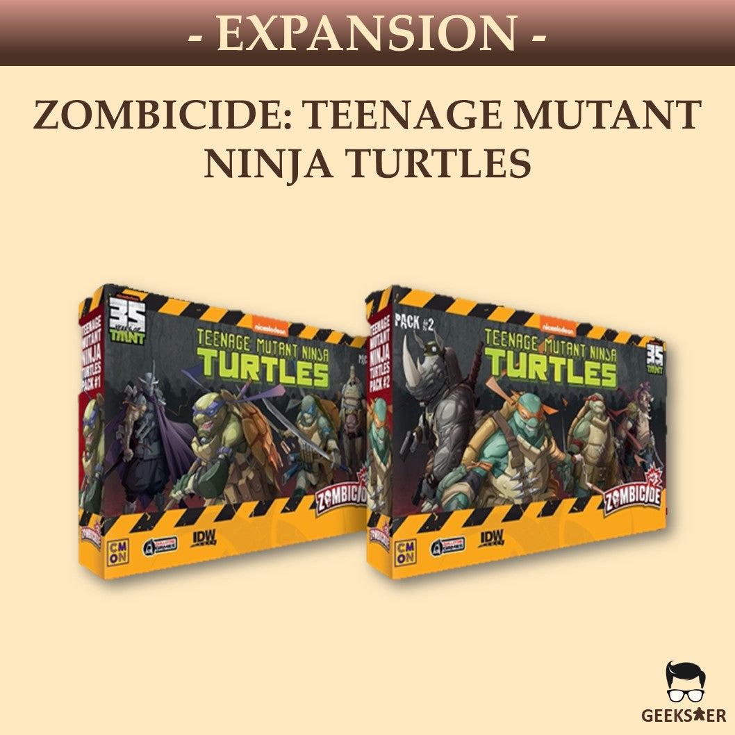 Zombicide: Teenage Mutant Ninja Turtles Pack #1 and #2  [Limited Edition]