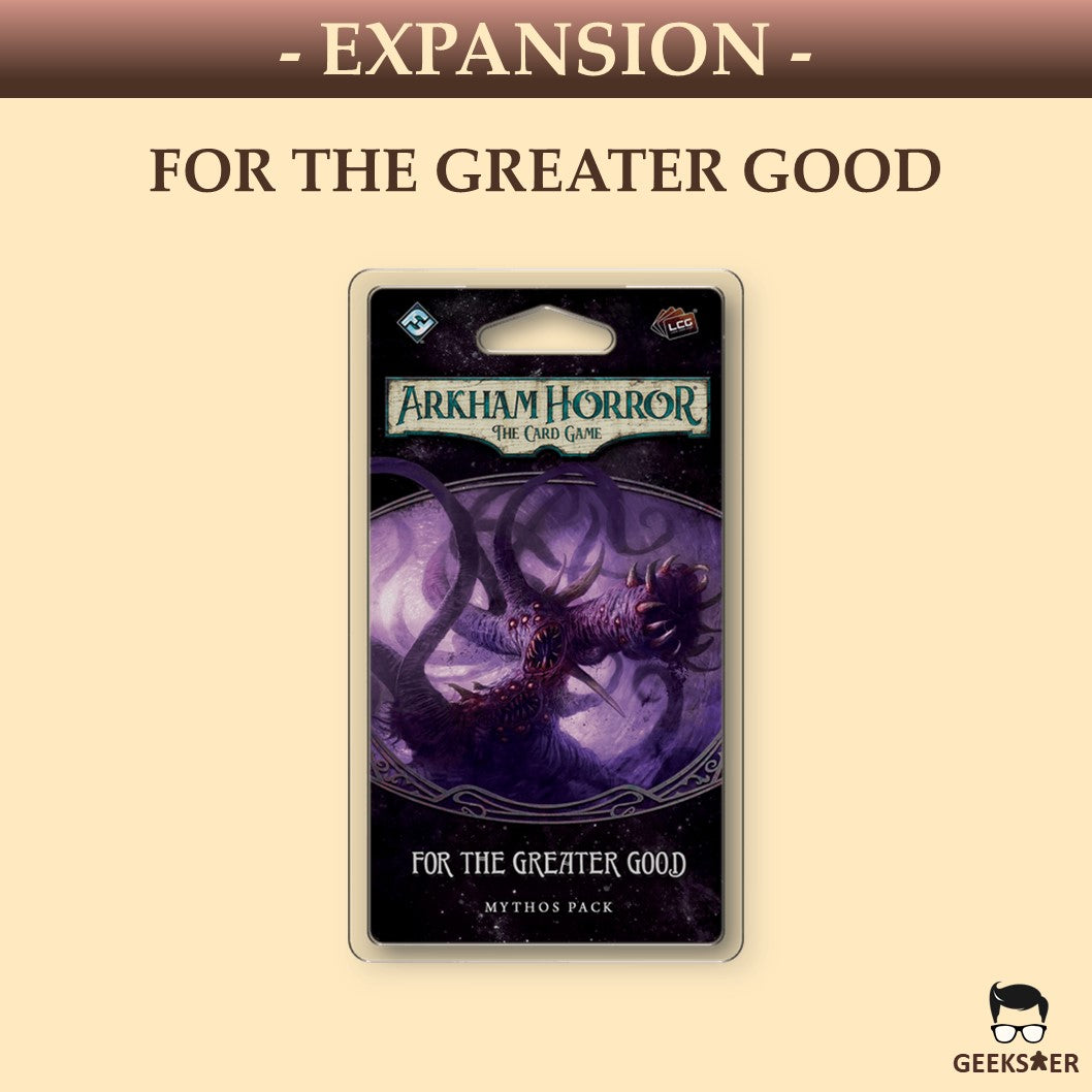 For The Greater Good
