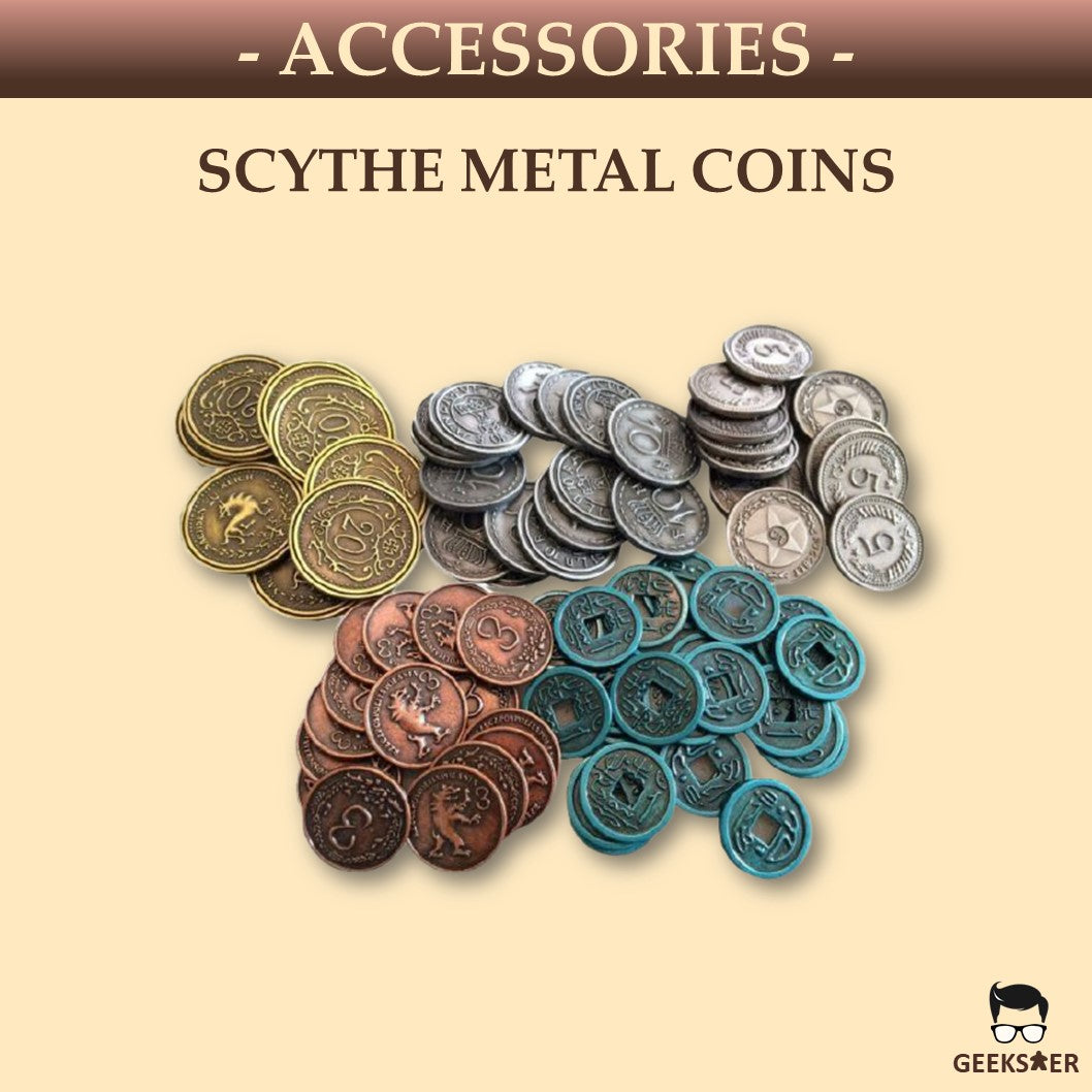 Scythe Metal Coins